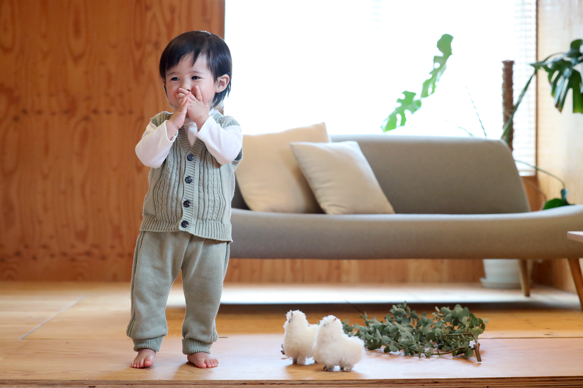 赤ちゃんの写真